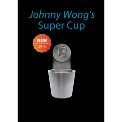 Super Cup ( Half Dollar) by Johnny Wong -(1 dvd and 1 cup) Trick  ( JWSUPERCUP )  Trick