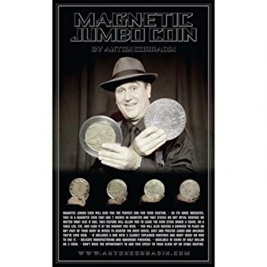 Magnetic Jambo coin by Anton corradin