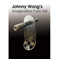 Johnny Wong's Imagination Coin Set (with DVD ) by Johnny Wong